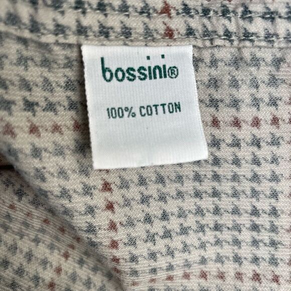 Bossini Button Down Dress Shirt Size XL EUC - Picture 6 of 6